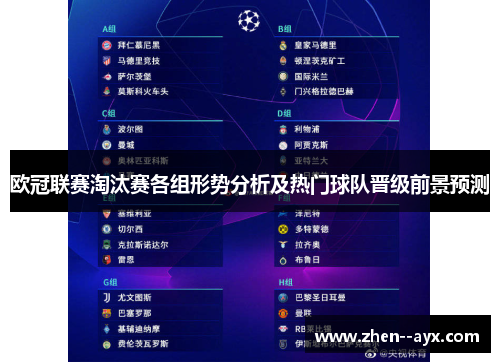欧冠联赛淘汰赛各组形势分析及热门球队晋级前景预测 欧冠联赛淘汰赛各组形势分析及热门球队晋级前景预测